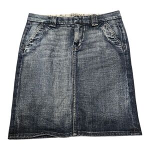7 For All Mankind Denim Skirt Sz 28